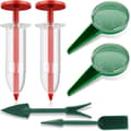 Mini Seed Dispenser 6 PCS Mini Seed Feeder Hand Seeder Seed Dispenser Tool Universal Seed Dispenser for Garden Cultivation