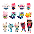 Miniatyrbillede 1 af 4: Gabby's Dollhouse, Deluxe figurset med 7 leksagsfigurer og overraskelsestilbehør, legetøj til børn fra 3 år