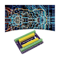 Pikkukuva 1 / 5: TS-For Pico Gpio Laajennuskortti Picow Terminal Gpio Liitäntämoduuli Sisäänrakennetut Uros- ja Naarasnastat (hitsattu)