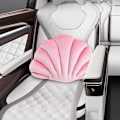 Miniatyrbillede 5 af 5: Snækkeformede Puder Muslingepude Gulvpude Multifunktionel Pude til Sofaseng Holdbar, Pink{HH}