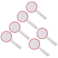 Miniatyrbillede 2 af 4: 6 stk. Skum Whiteboard Håndholdt Whiteboard Enkeltsidede Paddler Auktioner Polstring Whiteboard