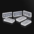 Miniatyrbilde 3 av 5: TS-6 stk. Mote Slitesterk 3D Silikagelform for Neglekunst DIY Dekorasjon