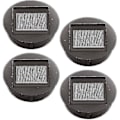 Miniatyrbilde 1 av 5: 4 stk. solcellelamper med LED-lys, solcellelamper, LED-solcellepanel lyktlokk {HH}