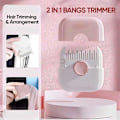 Miniatyrbillede 2 af 5: TS-2-i-1 Hårklippertrimmer Barberkam Pandehår Hårklipper Fjerner Hjemme Mini Makeup Værktøjer, orange