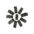 Miniatyrbild 3 av 5: Domino / Domino i låda – Trä