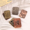 Miniatyrbild 2 av 5: IC Slider Poker A K Metall Push Card EDC Spinners En Storlek