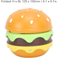 Miniatyrbilde 4 av 5: Hamburgerlampe skrivebordslampe dimbar berøringsbryter USB oppladbar leselampe