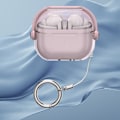 Miniatyrbillede 1 af 3: TS-Beskyttelsesetui til Samsung Galaxy Buds3 / Buds3 Pro - Klar/Pink