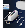 Miniatyrbillede 4 af 5: Kompatibel med Oculus/Meta Quest 2 og Quest, Elite Strap-lader, 5000mah hurtigopladning og forlænget batteri i 2 timer