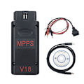Miniatyrbillede 1 af 5: TS-Mpps V18 Obd2 Diagnostisk Værktøj Main + Tricore + Multiboot V18.12.3.8 Med Breakout Tricore Kabel