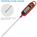 Miniatyrbilde 3 av 4: TS-Digitalt Matlagingstermometer - Kjøkkentermometer Matlaging Øyeblikkelig Avlesning LCD-skjerm med Lang Probe Termometer for Kjøtt og Bakverk