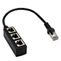 Pikkukuva 2 / 5: Ethernet-jakaja Verkon sovitin Ethernet-jakaja 1:een