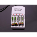 Miniatyrbillede 2 af 3: 4x Batterioplader / Oplader - AA & AAA Batterier