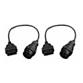 Pikkukuva 1 / 5: TS-For Mb 38 Pin - 16 Pin Obd2 Obd Ii Diagnostiikka-adapteri 38 Pin Obd 38pin Liittimelle 2kpl