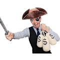 Pikkukuva 3 / 4: 2 kpl keinonahkainen merirosvohattu, kolmikolkkahattu, ruskea kolmikolkkahattu merirosvojuhliin, Halloweeniin, cosplayhin, naamiaisasusteisiin