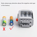 Miniatyrbilde 2 av 4: Tekniske deler servomotor batteriboks IR infrarød fjernkontroll mottaker PF modell kompatibel med eds blokk murstein{HH} XL Motor