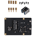 Pikkukuva 1 / 5: TS-For 4 Msata Ssd -sovitin X857, 4 Model B X857 V2.0 Msata Ssd -laajennuskortille Usb3.0-moduuli