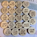 Miniatyrbild 5 av 5: TS-22st Mini Svordomsbekräftelse Diskar, Motiverande Uttalande, Lätt Att Bära, Mini Söt Bekräftelse CD