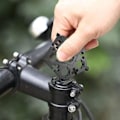Miniatyrbillede 3 af 4: TS-Multifunktionelt Snefnugværktøj 23 i 1, Snefnugværktøj, Kraftfuldt bærbart rustfrit stål værktøj, Bærbar sne værktøj nøglering