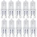 G9 Halogenlampa 20W 230V Varmvit 2700K, 10-pack