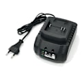 Miniatyrbilde 1 av 5: Lader kompatibel med Makita Lithium 18v 21v batteri, EU-plugg, svart