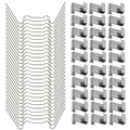 Miniatyrbillede 1 af 5: 100 stk. drivhusclips til glas Rustfrit stål Drivhusvinduesbeslag Clips til drivhusglasklemmer z