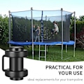 Miniatyrbild 4 av 5: 12-delars trampolinskyddsset - Fjäderdämpsskydd, stolpskydd, tillbehör för studsmatta