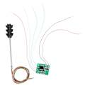 Miniatyrbillede 3 af 5: TS-3 Farvelyssignaler Ho Oo Skala Model 6led Til Diy Sandbord Krydsende Gadekonstruktion Jernbane