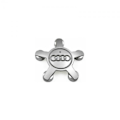 Miniatyrbilde 1 av 4: 4-pakks sett med 4 Emblem Hjul Senterlokk, for 135 mm navkapsler for Audi