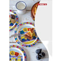 Miniatyrbild 2 av 2: Minions middagsset, mikrovågsugnssäkert set med mugg 350 ml