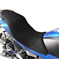 Miniatyrbilde 4 av 5: TS-Motorsykkel Mesh Setetrekk Beskyttelse Isolasjon Setepute Trekk For 650mt Mt650 Mt 650 Mt 700 -x