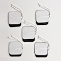 Miniatyrbilde 4 av 5: 10 stk. TENS Massasje Elektrode Pads Gjenbrukbare Selvklebende Puter - Perfekt