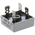 Miniatyrbillede 1 af 5: TS-Kbpc3510 35a 1000v Enkeltfaset Firkantet Diode Pcb Bro Ensretter