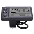 Elcykel S866 LCD-display Mätare 24V 36V 48V Kontrollpanel med Vattentät Kontakt