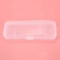 Miniatyrbillede 4 af 5: TS-2 stk. Rejse Dobbeltsidet Barberkniv Opbevaringsboks Herre Barbermaskine Plastik Etui