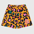 Miniatyrbilde 1 av 4: Herre Sommer Eric Eman Ee Basic Mesh Shorts Klassiske Blomstrete Trykte Gymshorts Strandshorts W12 XXL