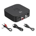 Bluetooth 5.0 RCA Audio Receiver AptX 3.5mm Aux Jack Music Wireless Bluetooth Adapter With NFC For Car TV Computer Speaker