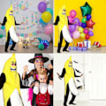 Miniatyrbillede 5 af 5: Banan-Lyn Gule Frugt Sjofle Bucks Nat Sjov Humor Voksen Mænd Kostume Perfekt