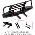 Pikkukuva 3 / 5: R.C. Puskuri Metallinen Pann Puskuri Koukulla Perävaunulle 1:10 R.C. Crawler Traxxas TRX4 Defender Axial SCX10 SCX10 II 90046 90047 (Musta)