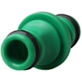Miniatyrbilde 3 av 4: TS-Dobbel Rørkobling, Dobbel Hann Rørkobling Plast Rørfittings for å Skjøte Rør (6 stk)