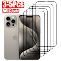 Miniatyrbilde 1 av 5: 3-5 stk full dekning skjermbeskyttelse for iPhone 15 14 13 12 11 Pro Max skjermbeskytter for iPhone X XR XS Max herdet glass film for iPhone 12 Mini For iPhone 12 Mini