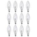 Miniatyrbillede 1 af 5: 12x Lampe 40W E14 Lyskilde Klar Hvid Klassisk Glødepære STOL