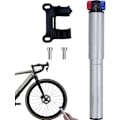 Miniatyrbild 2 av 5: Bärbar däckpump, högtrycksluftpåfyllare för cykling, kraftig luftbollspump för bakmonterade cyklar
