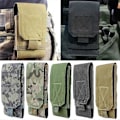 Pikkukuva 1 / 3: Ulkoiluun Tarkoitettu Taktinen Sotilaallinen Molle-laukku Matkapuhelimelle Vyökotelo Holster Suojakotelo { DB}
