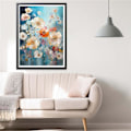 Miniatyrbillede 4 af 5: (30x40cm) 5D diamantmaleri fulde blomster, diamantmaleri