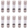 Miniatyrbillede 1 af 5: TS-10 stk. 250v 10amp Langsom Sprængning Tidsforsinkelse Glas Sikringer Rør 5mm X 20mm