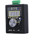 Miniatyrbilde 4 av 5: Signalgenerator 0-10v/0-4-20ma Strømspenningssimulering Håndholdt signalgenerator Innebygd litiumbatteri For Plc Panel Feilsøking Svart Praktisk