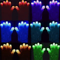 Miniatyrbilde 5 av 5: Votter / Hansker med LED-lys - 6 forskjellige lysmoduser