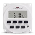 Pikkukuva 1 / 5: 15,98 tuuman LCD digitaalinen ajastin 12v Dc 7 ohjelmoitava aikakytkimen Tm618n-4