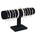 Miniatyrbillede 1 af 5: Armbåndsstativ, ur, fløjlsarmbåndsstativ, T-stangstativ til smykker, armbånd, ure